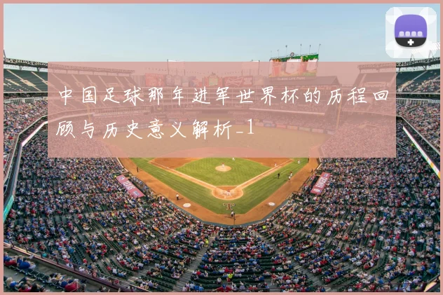 中国足球那年进军世界杯的历程回顾与历史意义解析_1